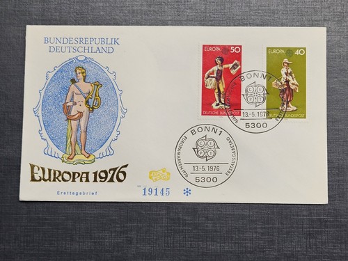 1976 bund fdc erstagsbrief - 1976,