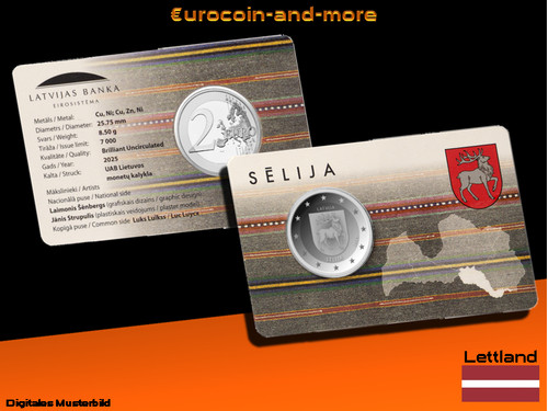 Euro lettland 2025 regionen - 2,