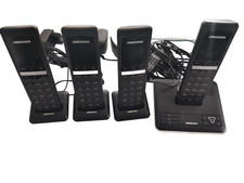      4 DECT Telefone mit AB, schwarz    Medion MD83274 DECT 