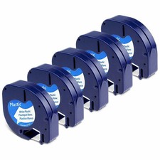 5PK Compatible Dymo LetraTag
