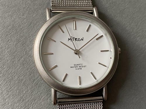 Mitron armbanduhr edelstahl - armbanduhr,
