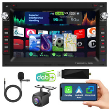2+64GB Carplay Android 13 Autoradio GPS+DAB+CAM Für VW Polo Golf IV Passat B5 T5