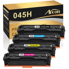 4x Toner Kompatibel für Canon 045H i-Sensys LBP613cdw MF635cx MF633cdw MF633cdw