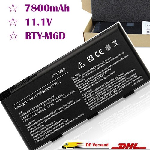 Bty m6d akku für msi - 11.1v, bty-m6d