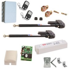 Set Torantrieb Bausatz 2-Flügel Tor, automatische Steuerung, 2-Kanal Modul