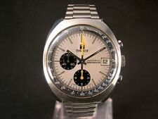 * TISSOT CHRONO " NAVIGATOR " AUTOMATIC 70er ORIGINAL BAND ! * *