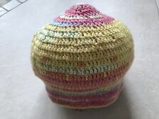 My Boshi Style Mütze Gehäkelt, Bunte Häkelmütze, Handarbeit, Beani, Unikat Gr. M