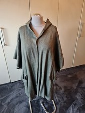 Damen Poncho Überwurf Kaputze