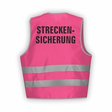 STRECKENSICHERUNG Warnweste |