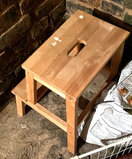 Ikea Trittthocker hellbraun