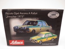 Schuco Piccolo 05486 Opel Ascona A Rallye "Irmscher 1973 #3" 1:90 OVP!!
