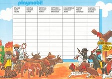 Stundenplan - Playmobil 80er
