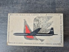 DDR Interflug Schachtel Box Zündhölzer Riesa Streichhölzer OVP Reklame Werbung