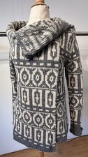 cool&kuschelig: ICHI Strickjacke mit Wolle & Alpaka circa Gr.40 Gr.42