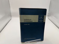 Original Mercedes‑Benz Tabellenbuch Personenwagen – Ausgabe 1969 