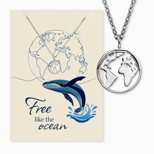 Grußkarte Ocean Wal mit