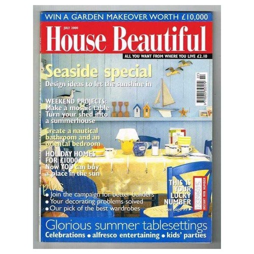 House beautiful magazine july - magazine,