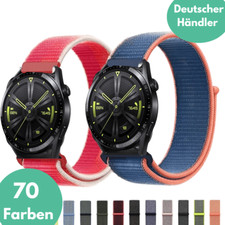 Nylon Armband für Huawei Watch GT5 GT4 GT3 GT2E Pro Ersatzband  42mm 46mm Sport