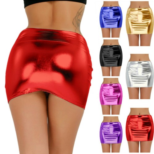 Damen minirock transparent - damen,