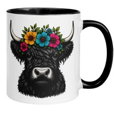 Kuh Tasse | Highland Rind mit