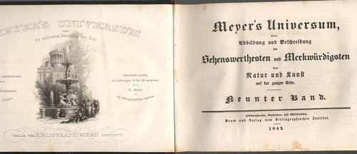 1842 meyer universum - meyer's, universum,