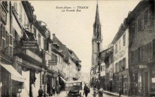 Thann elsass haut - ak,