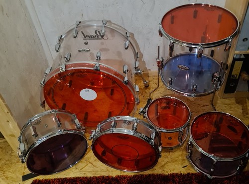 Pearl crystal beat drumset - pearl,