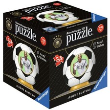 Ravensburger 11927, 54 Puzzle-Ball 3D, Jérôme Boateng, DFB-Spieler, Jahre 7 +