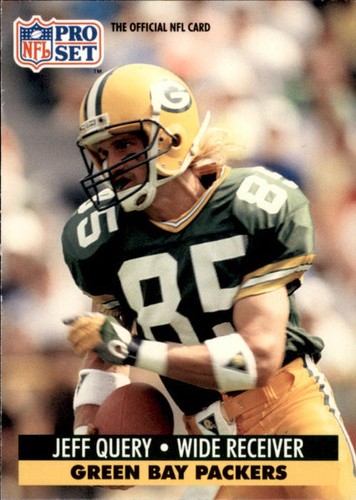Nfl pro set 1991 jeff - nfl,
