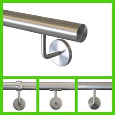 Edelstahl Handlauf V2A Geländer Griff Treppe Wandhandlauf Stange