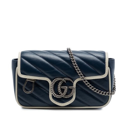 Gucci super mini marmont - gucci, gg