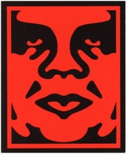Obey Street Art Sticker Andre