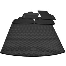 Gummimatten + Kofferraumwanne Set passend für VW Golf 7 VII Variant ab Bj.2013