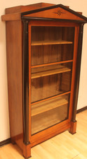 Vitrine Antik Biedermeier  Bibolotheksschrank um 1850 Jh.