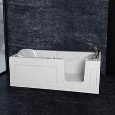 Seniorenbadewanne Firenze II 170x75cm Badewanne Sitzbadewanne und Whirlpool