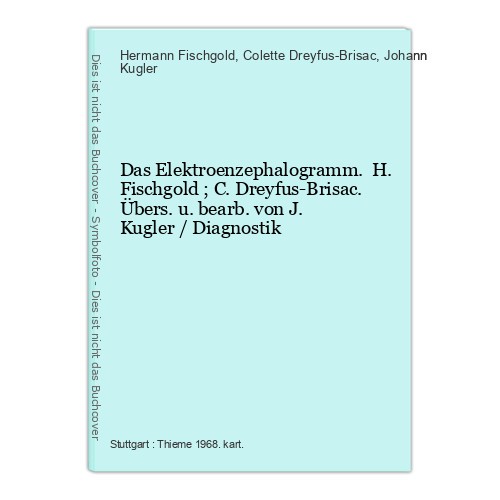 Das elektroenzephalogramm h - das, elektroenzephalogramm.