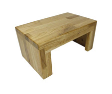 Fußbank Fußtritt Eiche