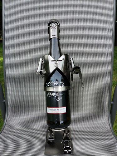 Flaschenhalter aus metall - flaschenhalter, metall-