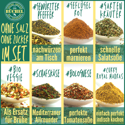 65kg gewürzset ohne salz - ohne,
