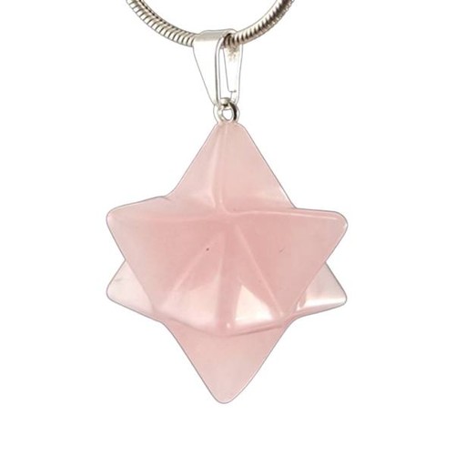Rosenquarz rose rosa merkaba - rose,