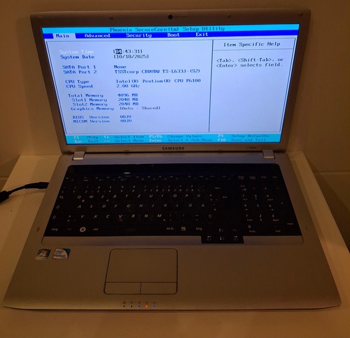 Samsung m730 notebook - ,
