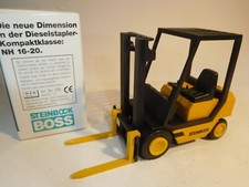 ++ G1744 1:25 NZG 296 Steinbock Boss NH 16 Fork Lift NEU OVP