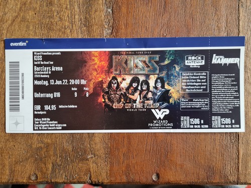 Kiss end the road - road, tour