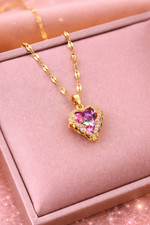 Herz Anhänger Roségold