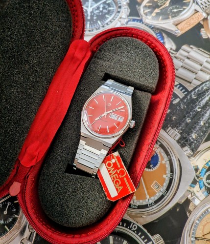 Seltene omega seamaster red - seltene,