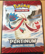 Pokemon Platinum/Platin Supreme Victors 9 Binder/Album/Mappe