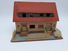 Doppelhaus - Haus Häuser Gebäude - H0 - aufgebaut