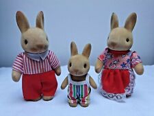 3 Simba Bärenwald Figuren  - Hase Mama Papa Kind - Bear Family - 90 er Jahre