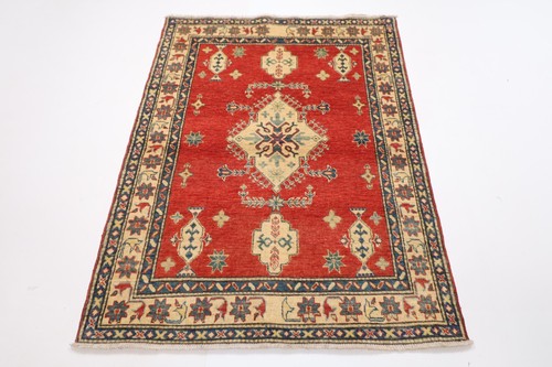 4x5 fuß kasak rot afghan - rot,