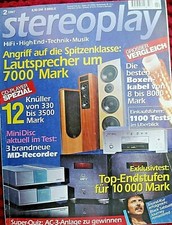 STEREOPLAY 2/97,TEST 10 LAUTSPRECHERKABEL,KIMBER 8,IXOS,WIREWORLD,DOMINO,MONSTER